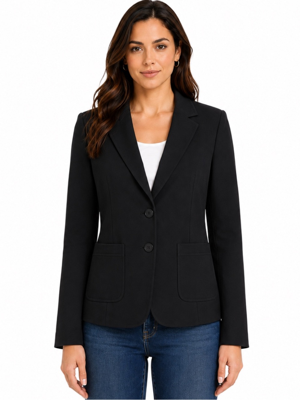 The Limited Black Stretch Tailored Blazer XS